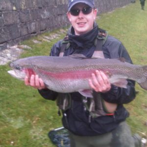 Fly Fishing near Edinburgh Loganlea Fishery